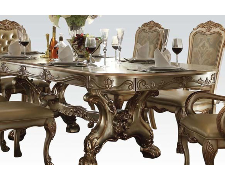 ACME - Dresden Pedestal Dining Table