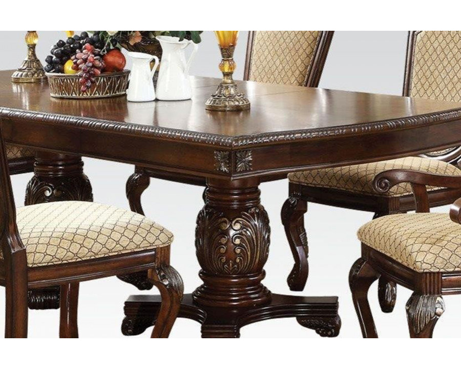 ACME - Chateau De Ville Dining Table with Double Pedestal