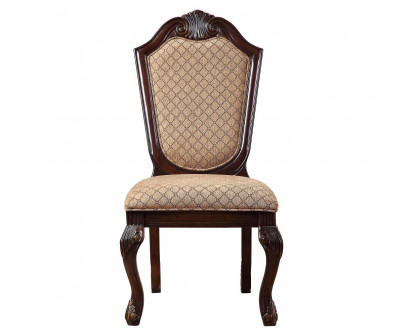 ACME Chateau De Ville Side Chair (Set of 2) - Espresso