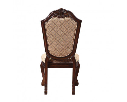 ACME Chateau De Ville Side Chair (Set of 2) - Espresso