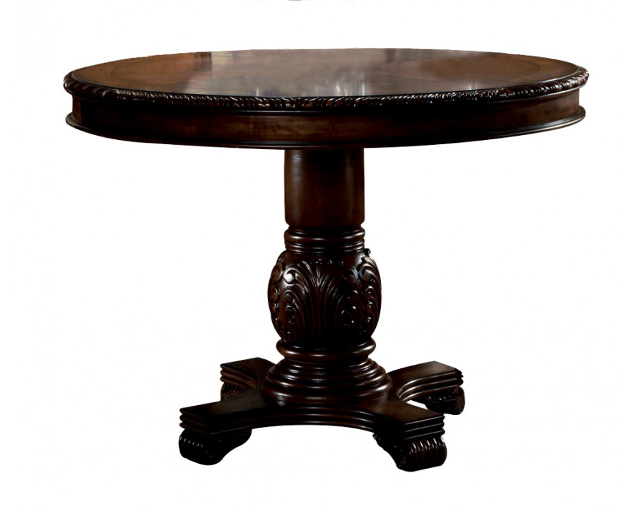 ACME - Chateau De Ville Counter Height Table in Espresso