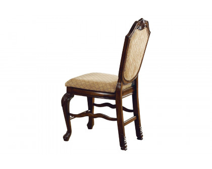 ACME Chateau De Ville Counter Height Chair Set of 2 - Espresso