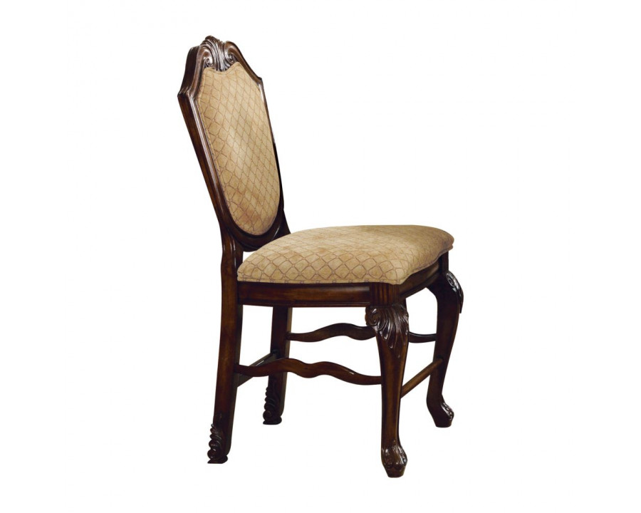 ACME - Chateau De Ville Counter Height Chair (Set of 2) in Espresso