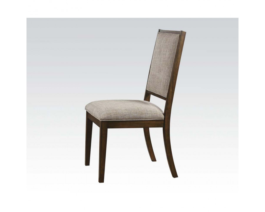 ACME - Aurodoti Side Chair (2Pc) in Oak