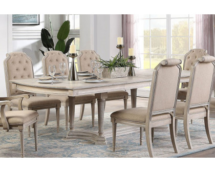 ACME - Wynsor Dining Table in Antique White (67530)