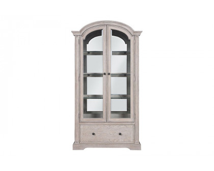 ACME - Wynsor Curio Cabinet in Antique White