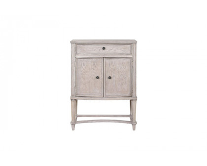 ACME - Wynsor Wine Cabinet in Antique White