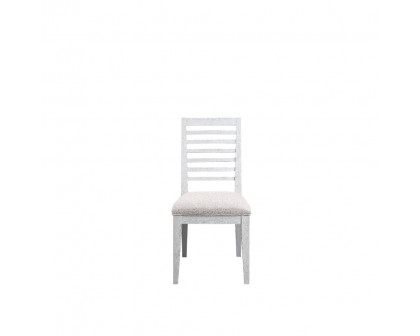 ACME - Aromas Side Chair (2Pc) in White Oak