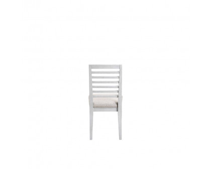 ACME - Aromas Side Chair (2Pc) in White Oak