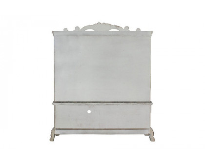 ACME Dresden Buffet & Hutch - Vintage Bone White