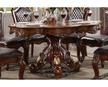 ACME - Picardy Round Dining Table