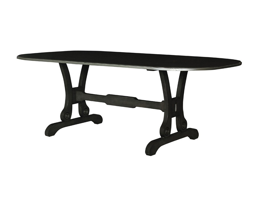 ACME - House Beatrice Dining Table in Charcoal