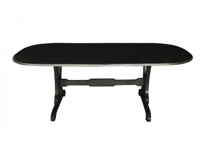 ACME - House Beatrice Dining Table in Charcoal