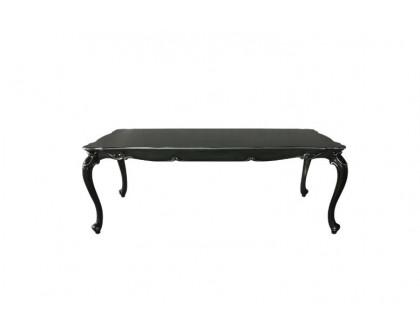 ACME - House Delphine Dining Table in Charcoal