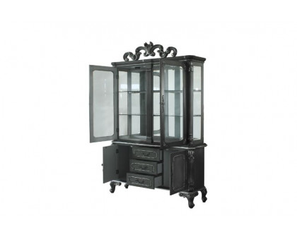 ACME - House Delphine Buffet & Hutch in Charcoal