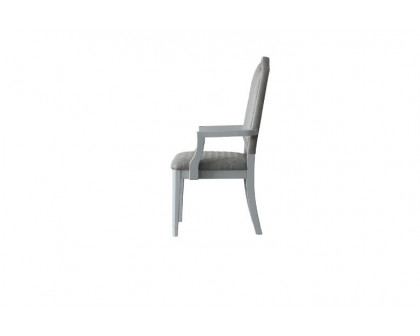 ACME - House Marchese Arm Chair (Set-2) in Pearl Gray