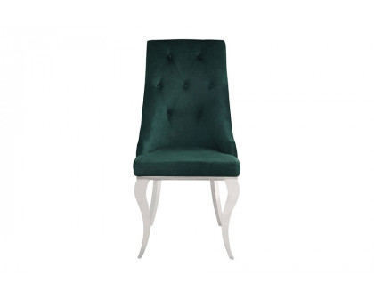 ACME Dekel Side Chair Set of 2 - Green