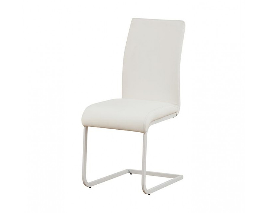 ACME - Gordie Side Chair (2Pc) in White PU