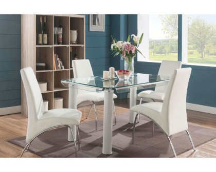 ACME Pervis Side Chair Set of 2 - White