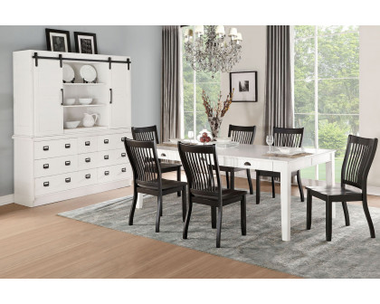 ACME - Renske Dining Table in Antique White