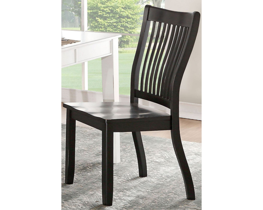 ACME - Renske Side Chair (Set-2) in Black