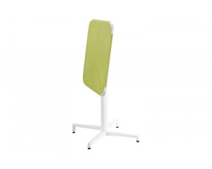 ACME Olson Folding Table - Yellow and White