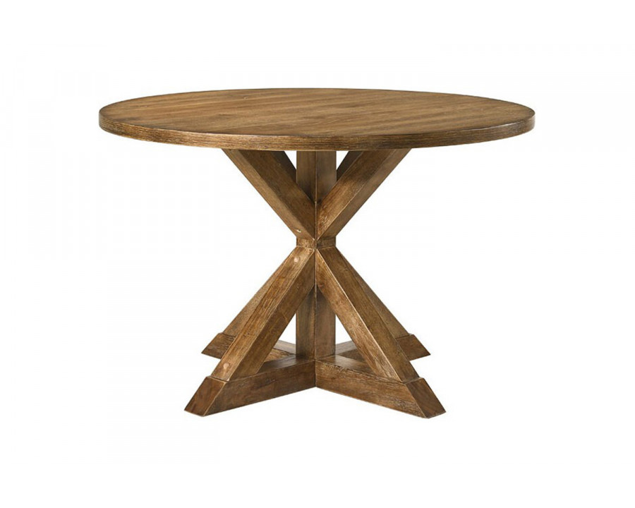 ACME Wallace II Dining Table - Weathered Oak