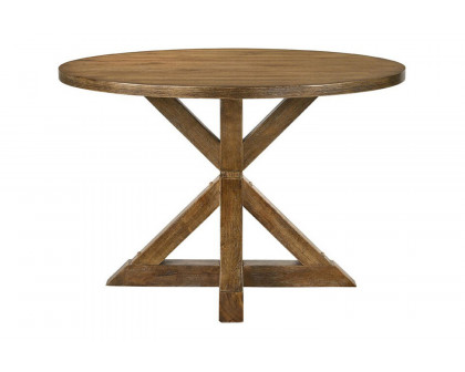 ACME Wallace II Dining Table - Weathered Oak