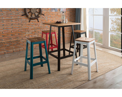 ACME Jacotte Bar Stool - White