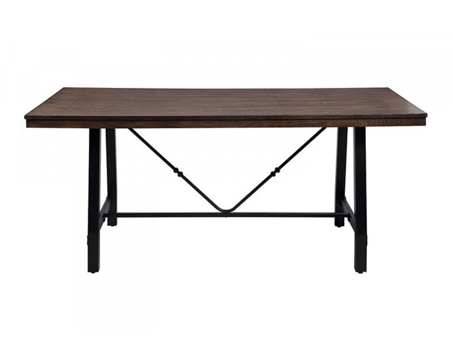 ACME - Mariatu Dining Table in Oak/Black