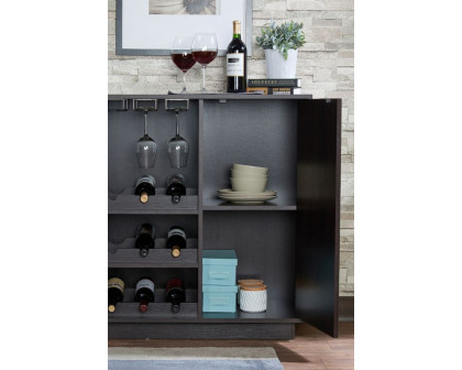 ACME - Hazen Wine Cabinet in Espresso (72615)