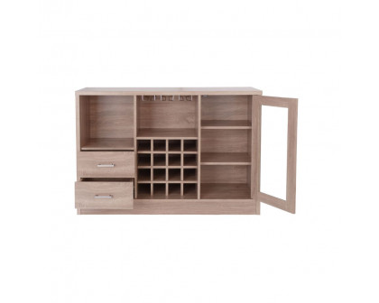 ACME - Hazen Server in Rustic Oak