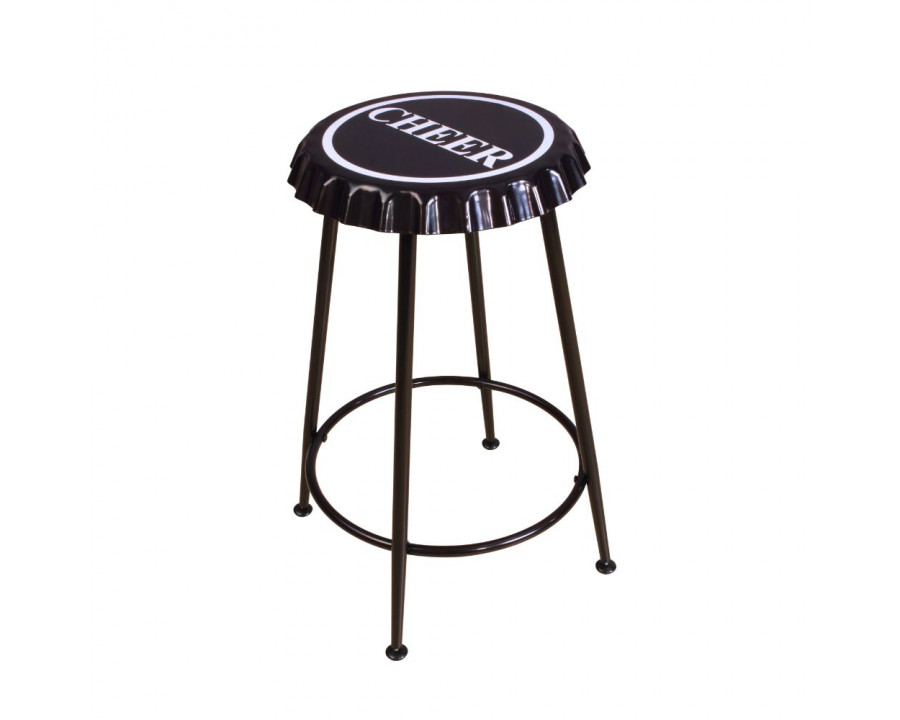 ACME Mant Stool (Set of 2) - Black