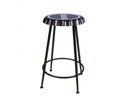 ACME Mant Stool (Set of 2) - Black