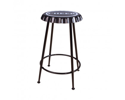 ACME Mant Stool (Set of 2) - Black