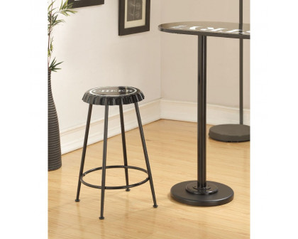 ACME Mant Stool (Set of 2) - Black