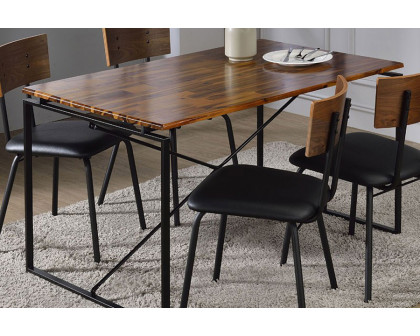 ACME Jurgen Dining Table - Oak/Black