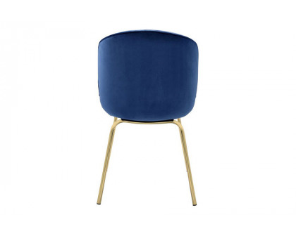 ACME Chuchip Side Chair Set of 2 - Blue