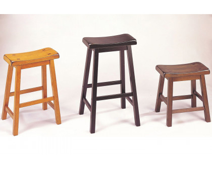 ACME Gaucho Bar Stool Set of 2 - Walnut Brown