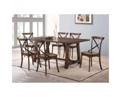 ACME - Kaelyn Dining Table in Dark Oak