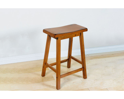 ACME - Gaucho Counter Height Stool Set of 2