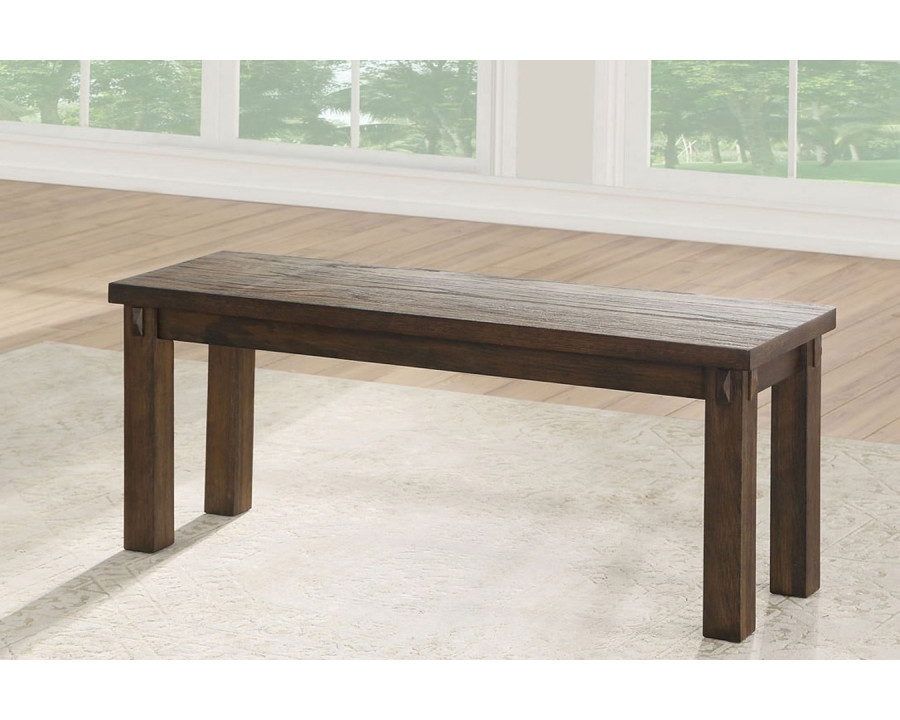 ACME - Nabirye Bench in Dark Oak