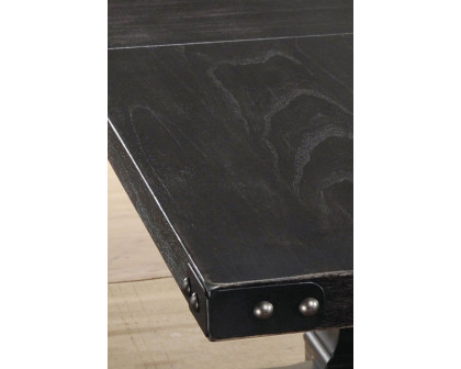 ACME - Morland Dining Table in Vintage Black