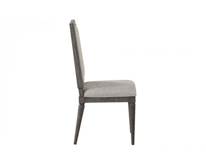 ACME - Artesia Side Chair (Set-2) in Beige/Salvaged Natural