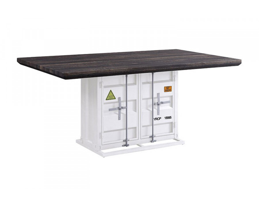 ACME - Cargo Dining Table