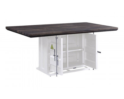 ACME Cargo Dining Table - White