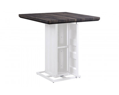 ACME Cargo Counter Height Dining Table - White