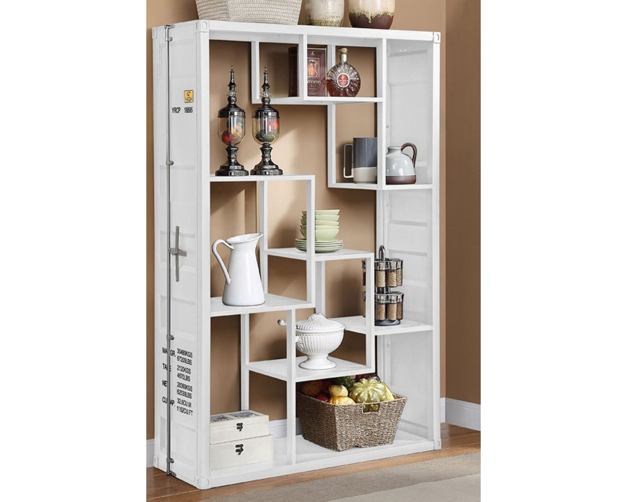 ACME Cargo Shelf Rack/Book Shelf - White