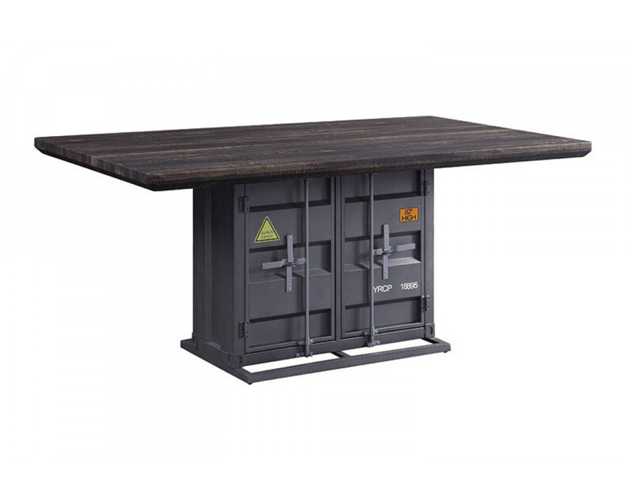 ACME Cargo Dining Table - Gunmetal