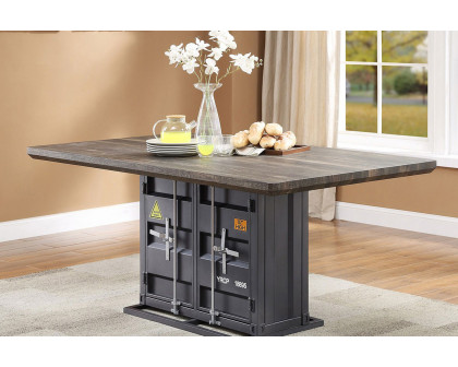 ACME Cargo Dining Table - Gunmetal